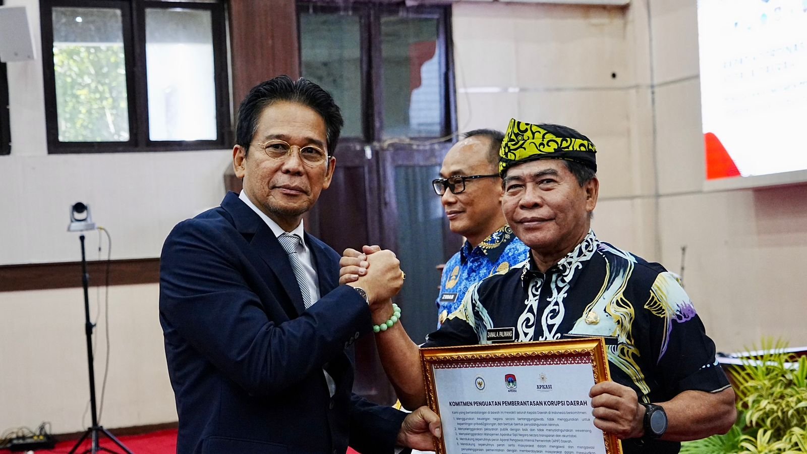 Komitmen Pemberantasan Korupsi, Gubernur Ikuti Rapat Koordinasi Penguatan Peran APIP