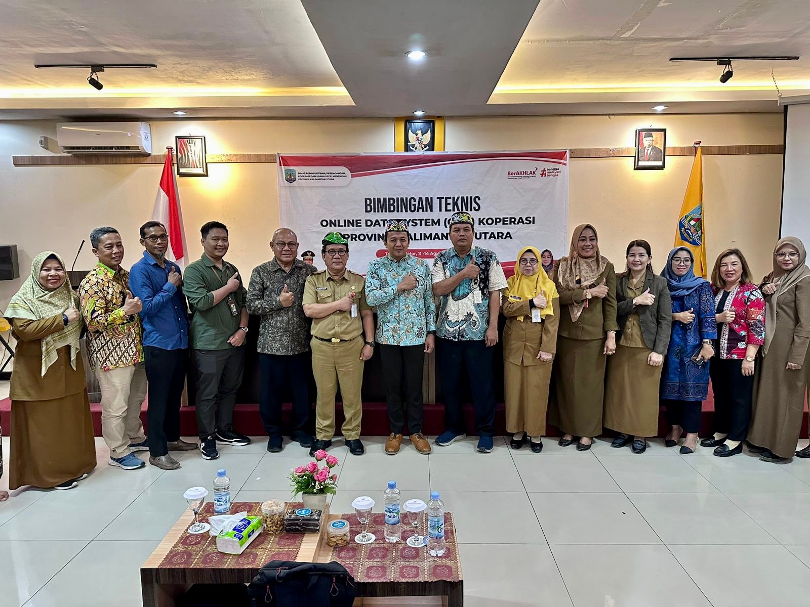 Disperindagkop Gelar Bimtek ODS Koperasi dan UKM se-Kaltara