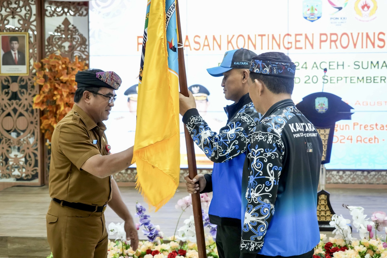 Bertolak ke Aceh-Sumut, Sekprov Sampaikan Pesan Untuk Kontingen Kaltara
