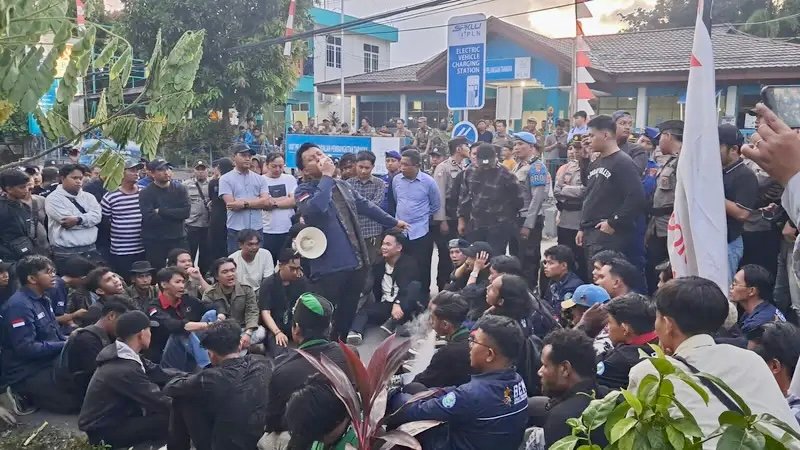 Demo ke PLN ULP Tarakan, Aliansi Mahasiswa Peduli Rakyat Tuntut PLN Berbenah