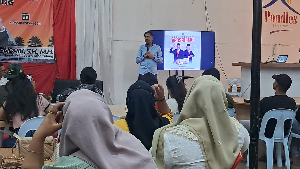 Bertemu Ratusan Mahasiswa Tana Tidung di Tarakan, Cabup Said Agil Jelaskan Hal ini