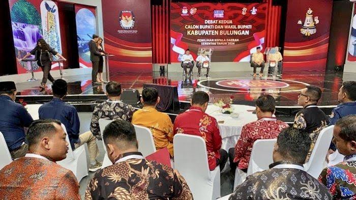 Debat Kedua Pilkada Kabupaten Bulungan Bertajuk ‘Bulungan Hijau yang Adil dan Merata’