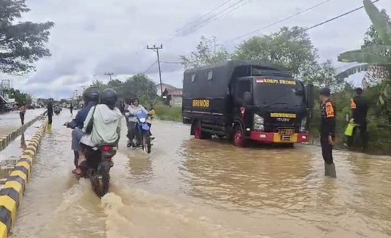 Malinau Terendam Banjir Akibat Diguyur Hujan Lebat Semalaman