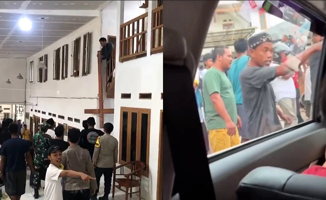 Retret Pelajar Kristen di Sukabumi Dibubarkan, Warga Rusak Fasilitas, 7 Orang Jadi Tersangka