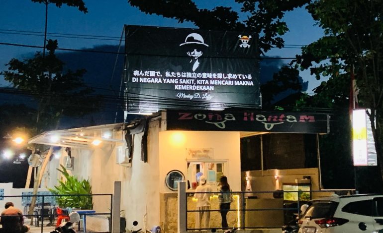 Banner One Piece Bernada Perlawanan Terpantau Muncul di Tarakan, Kalimantan Utara