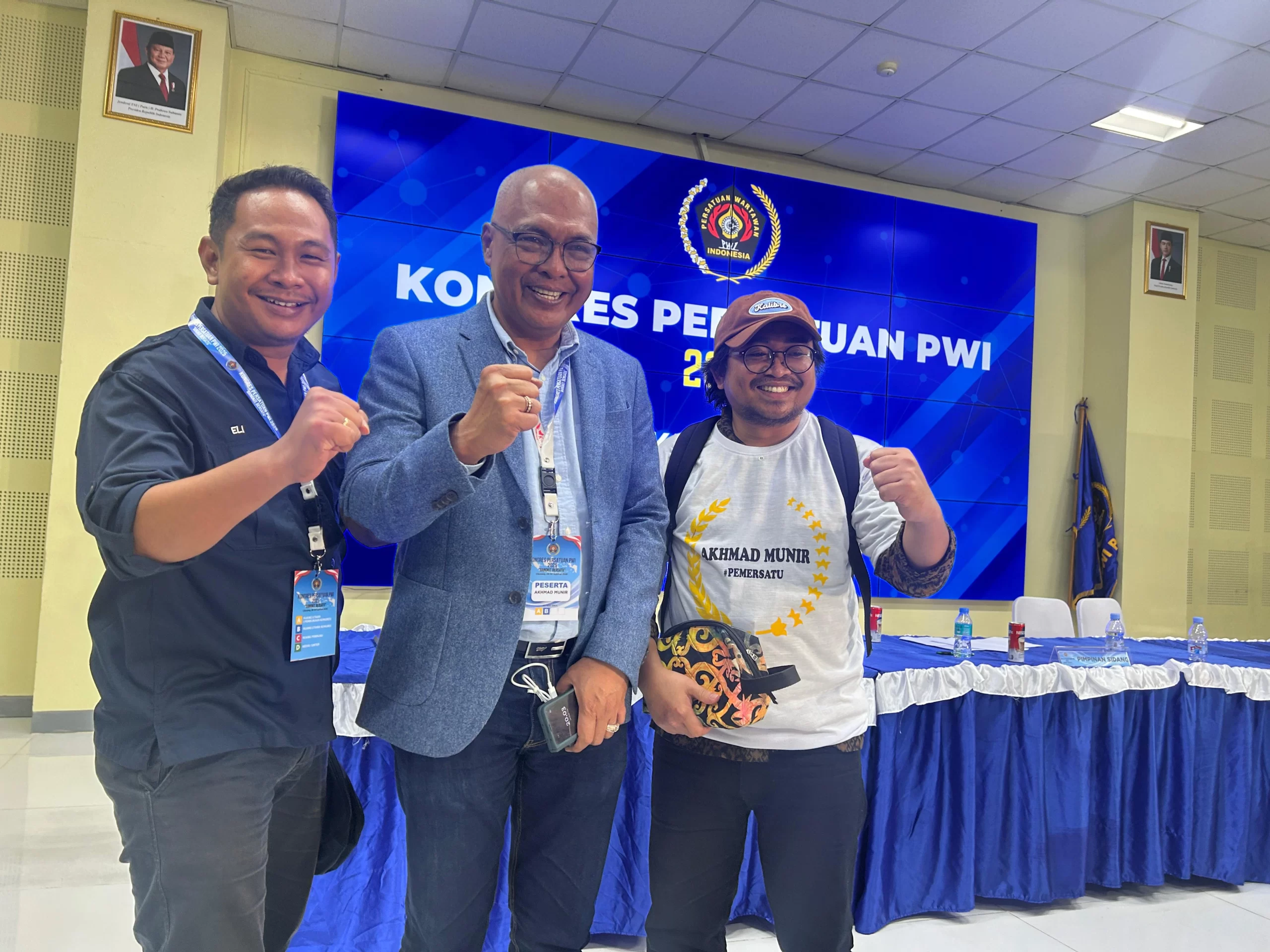 Cak Munir Menang Telak di Kongres PWI 2025, Perjuangan PWI Kaltara Berbuah Manis