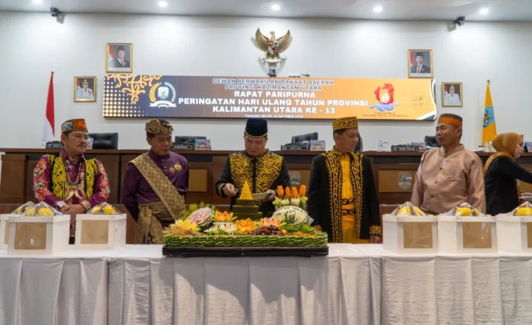 Gubernur Paparkan Capaian Makro Kaltara di Paripurna HUT ke-13, Pertumbuhan Ekonomi Capai 4,57 Persen