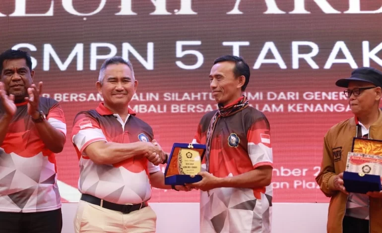 Perkuat Jejaring Sosial, Alumni SMPN 5 Tarakan Gelar Reuni Akbar Lintas Generasi