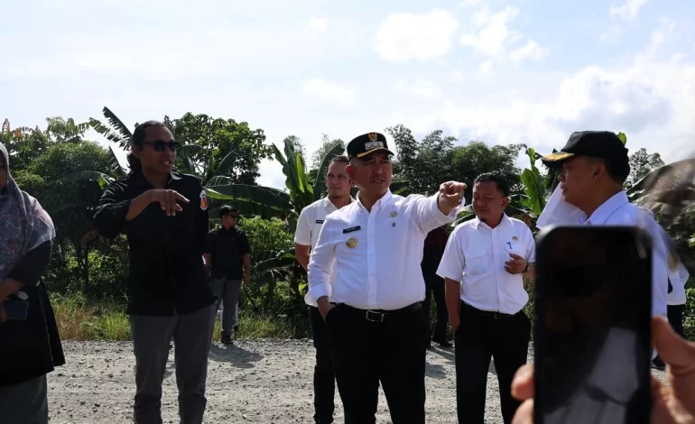 Pindahkan Pusat Pemerintahan, Wali Kota Khairul Tinjau Kesiapan Kawasan Siap Bangun di Juata Laut