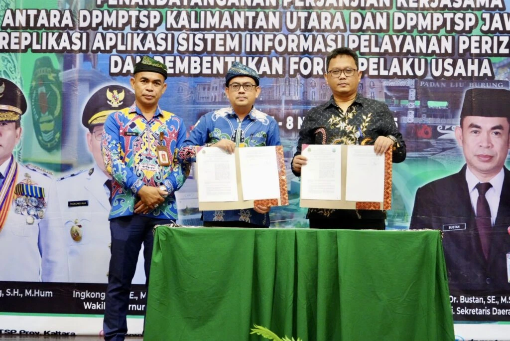 Kaltara dan Jabar Perpanjang Kerja Sama Replikasi Aplikasi PESONA