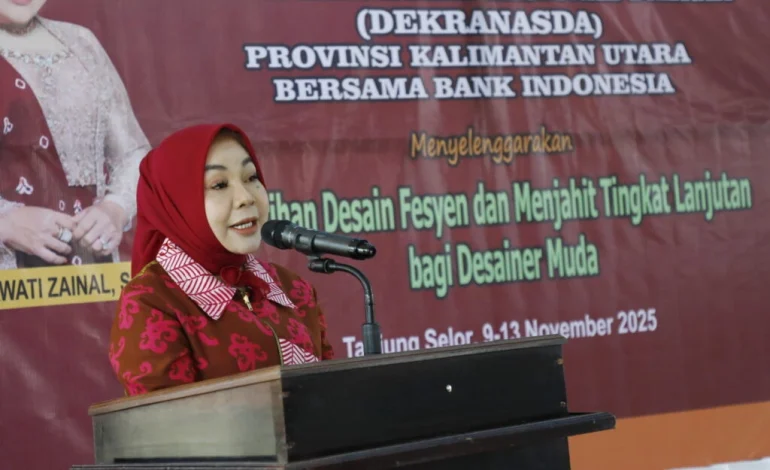 Rahmawati Zainal Optimis Kaltara Jadi Terbaik di Fesyen Lokal, Ajak Masyarakat Beli Produk Desainer Daerah