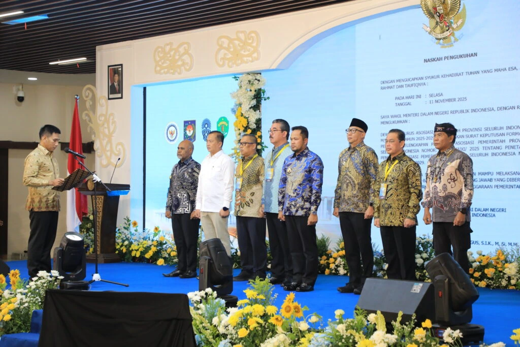 Gubernur Zainal Dikukuhkan Koordinator APPSI Kalimantan, Langsung Dorong Percepatan RUU Daerah Kepulauan