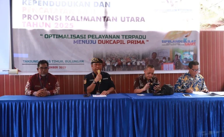 Disdukcapil Kaltara Gelar Rakor dan Layanan Jemput Bola