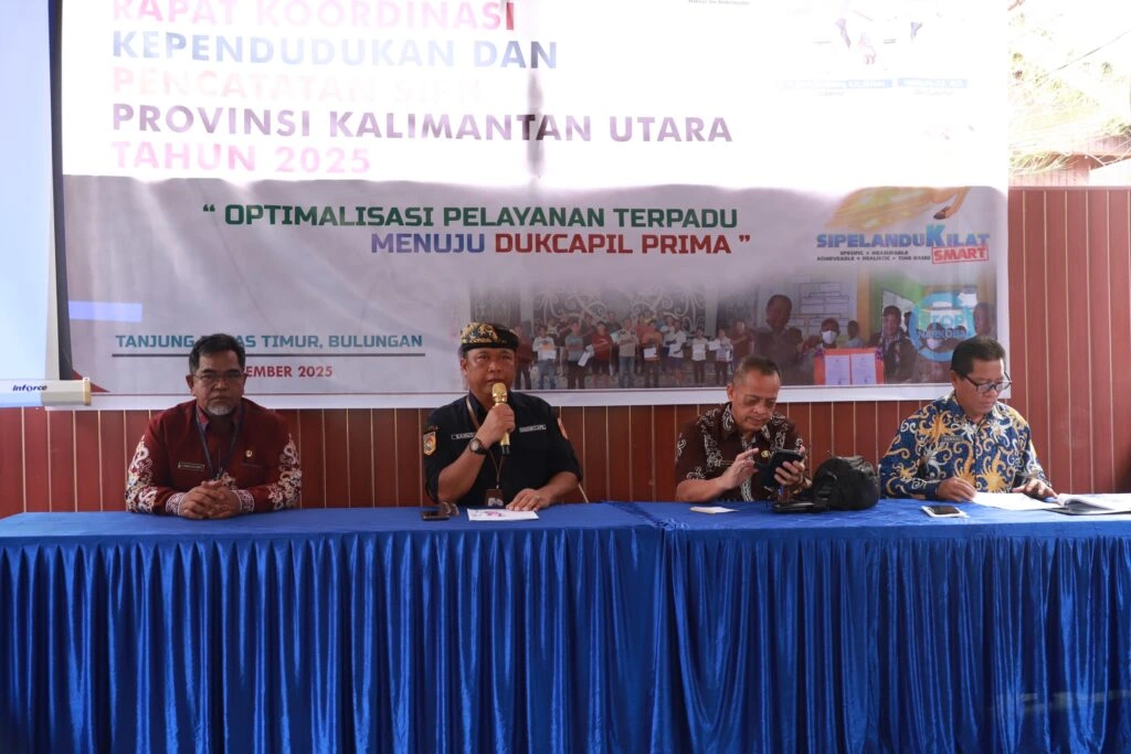 Disdukcapil Kaltara Gelar Rakor dan Layanan Jemput Bola