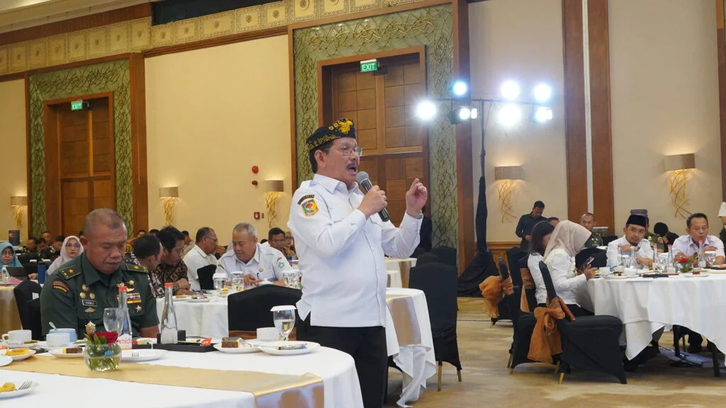 Hadiri Rakornas Tata Ruang Pertahanan, Wagub Ingkong Ala Sampaikan Isu Krusial Kaltara di Forum Kemenko Polkam