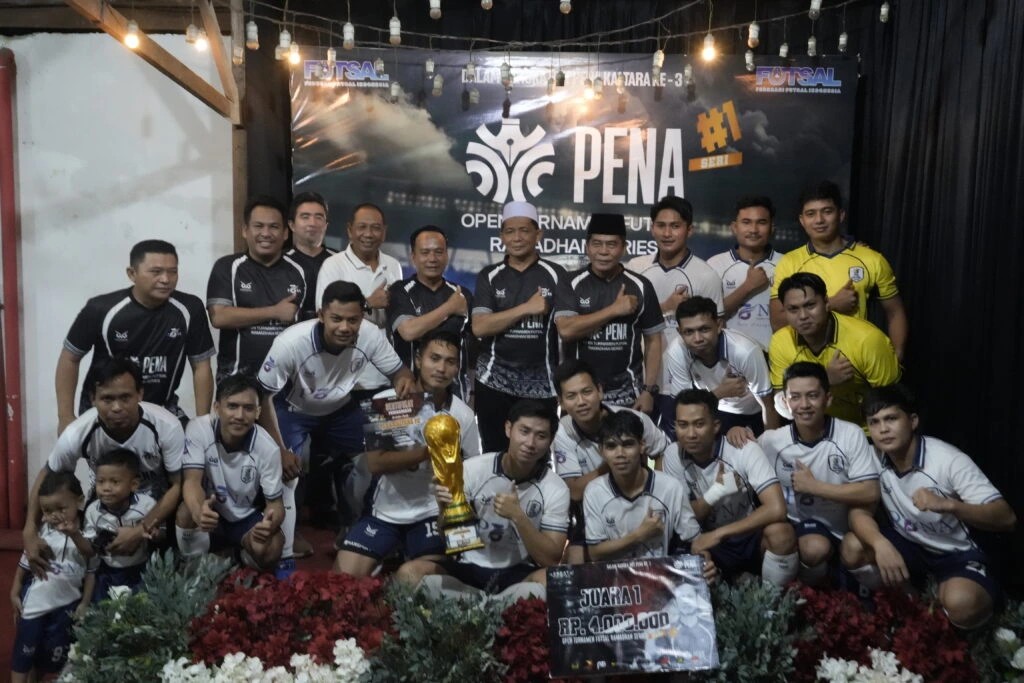 Pena Kaltara FC Kunci Gelar Juara Ramadan Series, Gubernur Zainal Bidik Bibit Muda Futsal di Bumi Benuanta