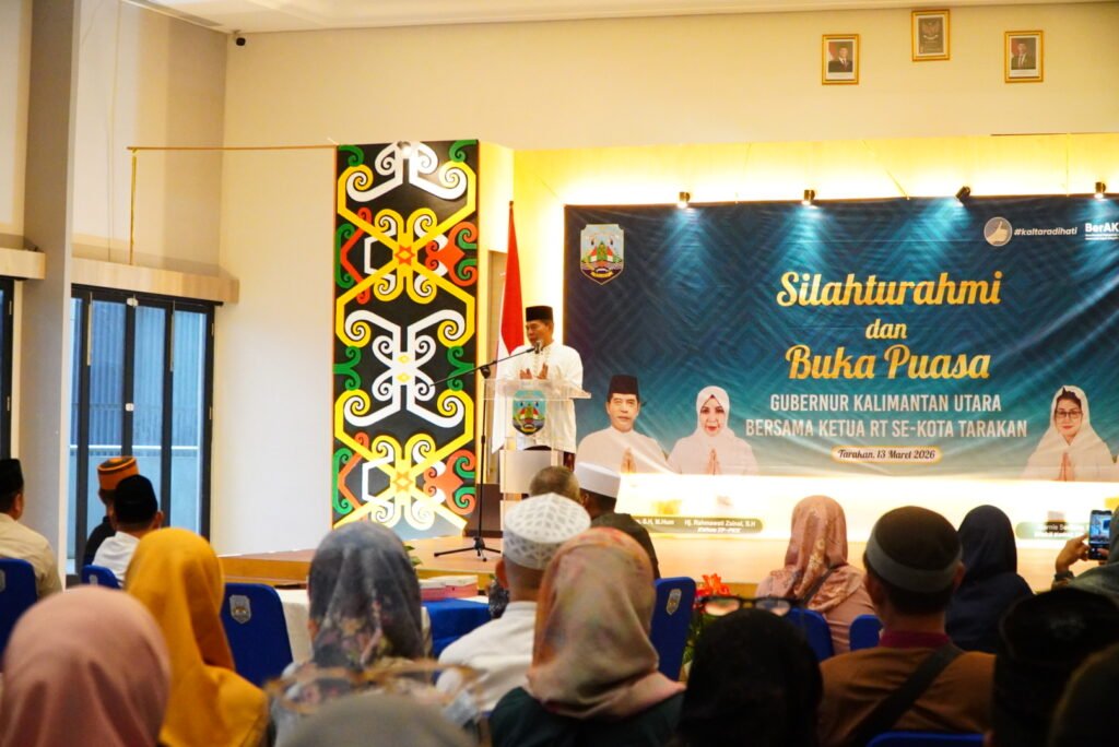 Buka Puasa Bareng Ketua RT se-Tarakan, Gubernur Zainal Sebut Janji Kursi Adalah Utang yang Harus Dibayar