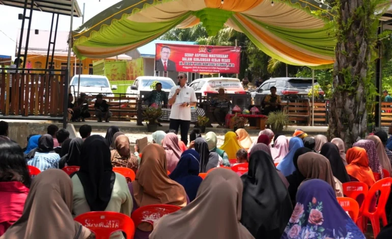 Reses di Wilayah Kabudaya, Deddy Sitorus Janji Kawal RUU Masyarakat Adat dan Soroti Infrastruktur Perbatasan