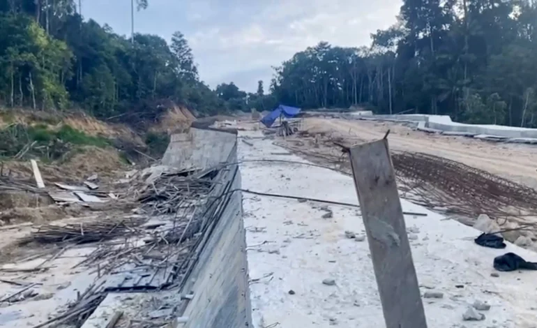 BPBD Tana Tidung dan Kontraktor Tegaskan Proyek Siring Sambungan-Tengku Dacing Sudah 100 Persen, Ini Alasannya