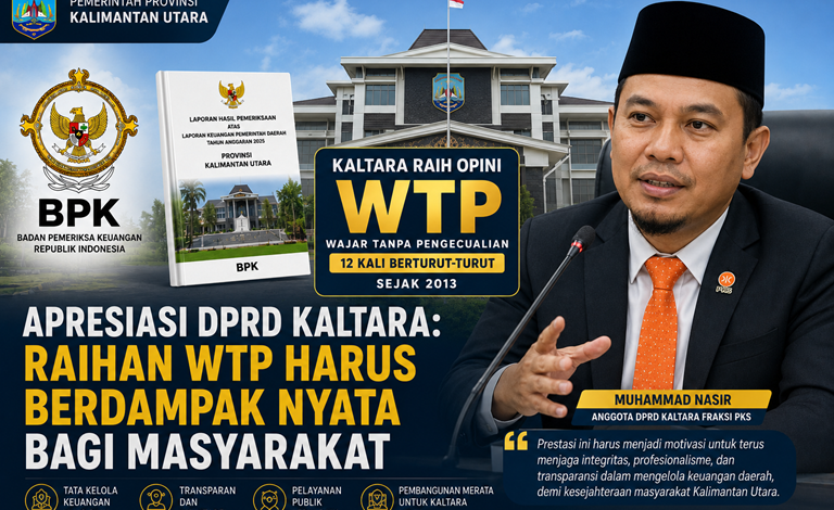 WTP ke-12 jadi Bukti Komitmen Kaltara Jaga Tata Kelola Keuangan