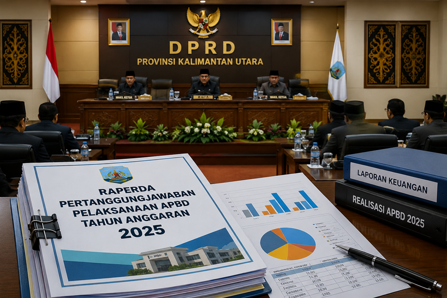 DPRD Kaltara Mulai Bahas Raperda Pertanggungjawaban APBD 2025