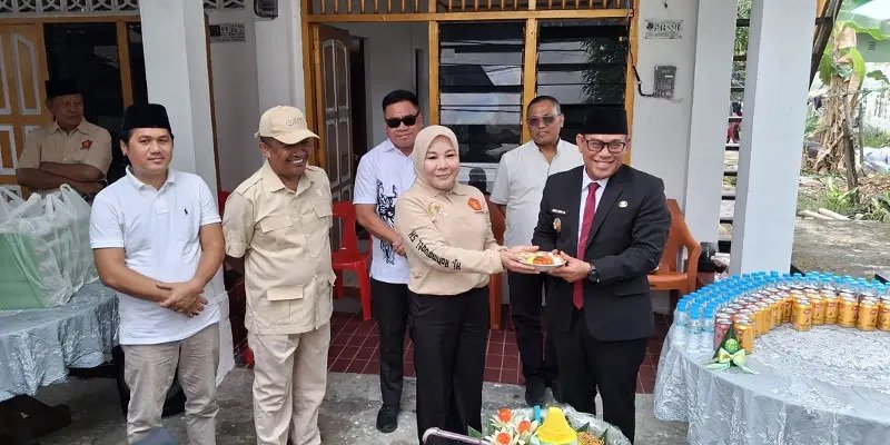 Peresmian Rumah Singgah gratis oleh Anggota Komisi VII DPR RI, Rahmawati Zainal, pada Senin pagi (1/6/2026).