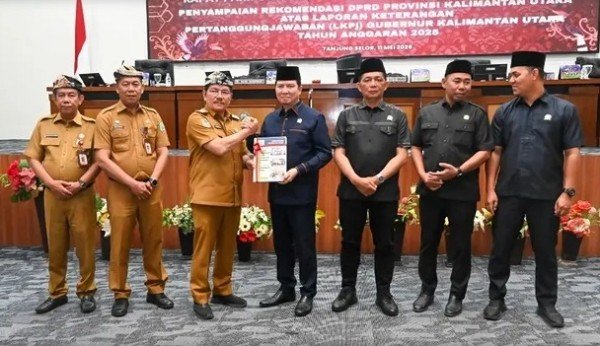 DPRD Kaltara Sampaikan 21 Rekomendasi LKPJ 2025, Minta Tindak Lanjut Nyata