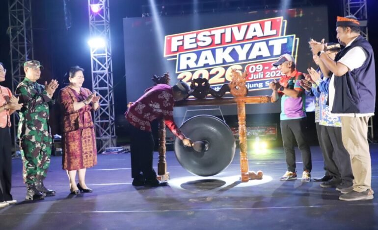 Festival Rakyat Kaltara 2026 Dibuka, Pemprov Perkuat UMKM dan Gerakkan Ekonomi Lokal