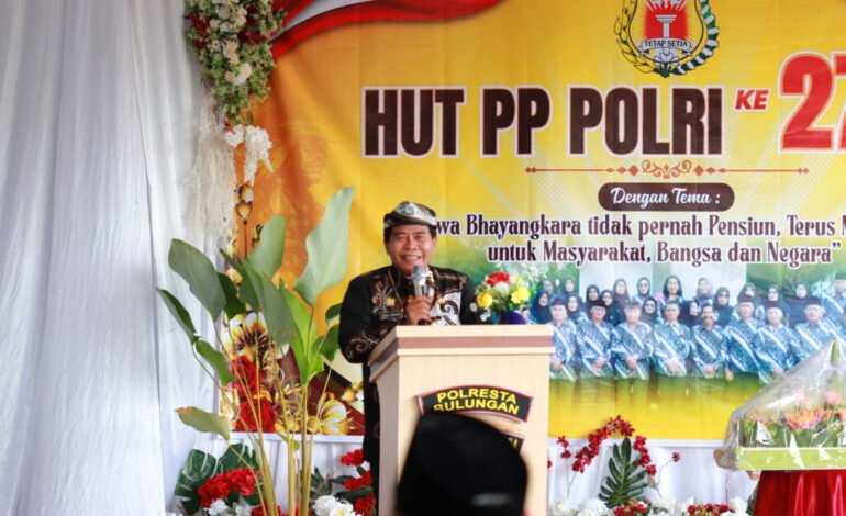 Pelukan Hangat Warnai HUT PP Polri, Gubernur Sampaikan Pesan Pengabdian