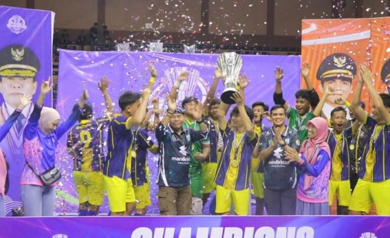 Gubernur Kaltara Apresiasi Sportivitas Pelajar di Turnamen Futsal 2026