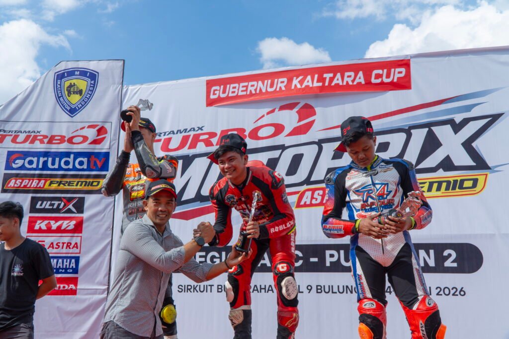Kejurnas Motoprix 2026, Sekprov Kaltara Dorong Anak Muda Berprestasi di Dunia Balap