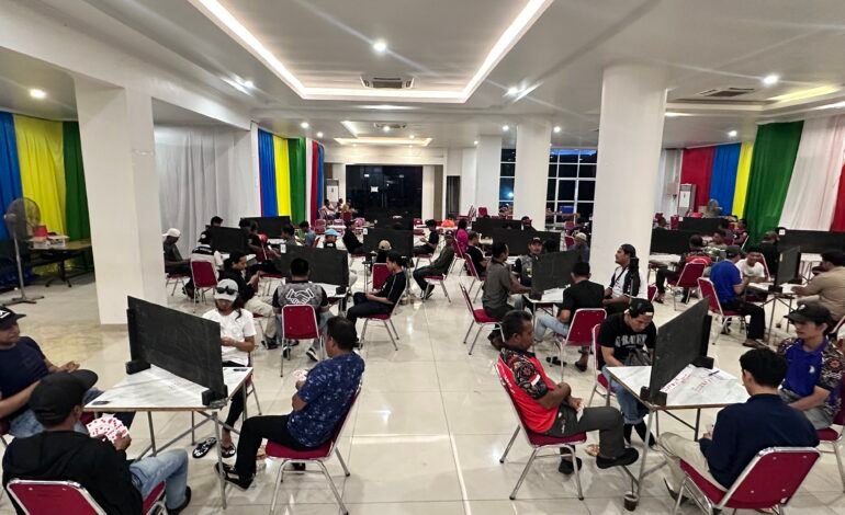 Kick Off Turnamen Domino MDC di Tarakan, 128 Peserta Adu Strategi dan Perkuat Silaturahmi