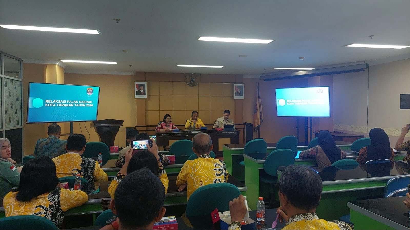 Kelurahan Mamburungan Ikuti Sosialisasi Relaksasi Pajak Daerah 2026