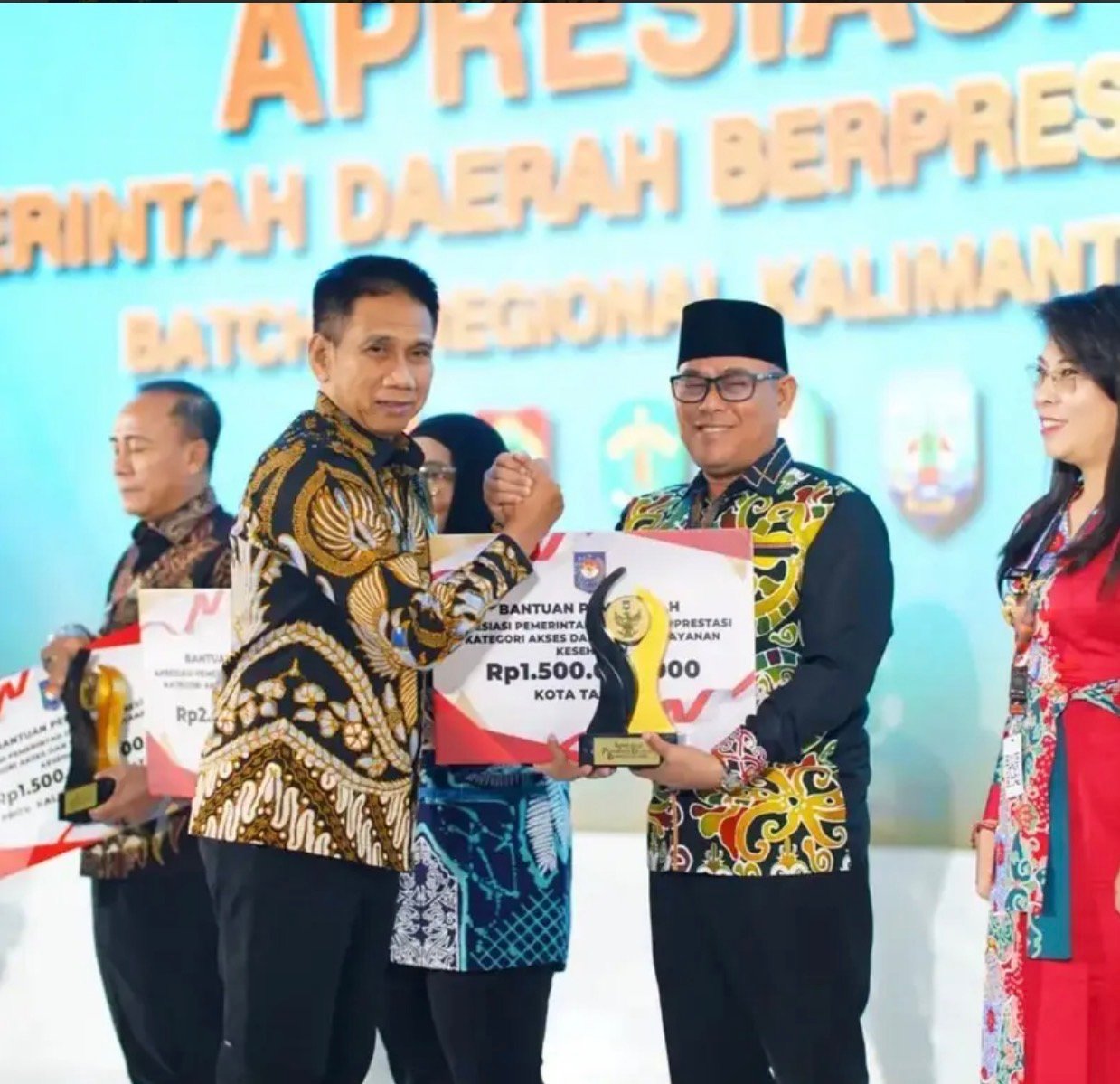 Pemkot Tarakan Raih Terbaik 2 Kategori Layanan Kesehatan Regional Kalimantan